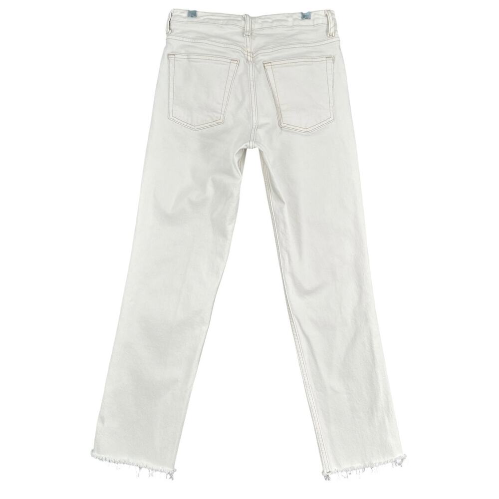 Topshop White Straight‎ Leg Jeans - Picture 2 of 7